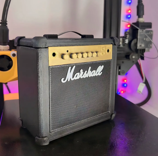 miniature replica marshall amplifier miniatures marshallspeakers 3d print model - Mito3D