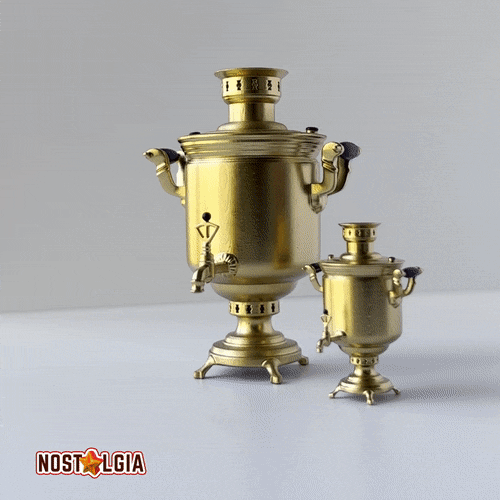miniature samovar vintage fire pot ussr soviet crockery doll house retro 3D print model - Mito3D