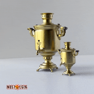 miniature samovar ancien Feu pot urss soviétique vaisselle poupée maison rétro 3d print model - Mito3D