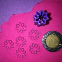miniatura de girasol 1cm varios en art cookie agregar a favoritos cortador la artesanía cocción 3d print model - Mito3D