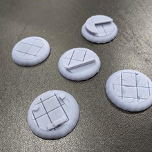 miniature tile bases base warhammer sigmar 40k necromunda relic knights dnd dungeons dragons miniatures wargaming tabletop resin malifaux wild west exodus infinity 3d print model - Mito3D