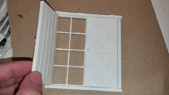 miniature windows working shutters set 3d print model - Mito3D