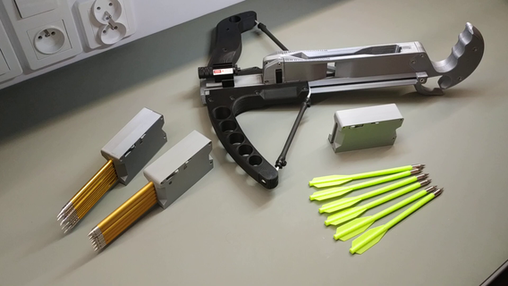 minibow Game crossbow - bow 3d print model - Mito3D