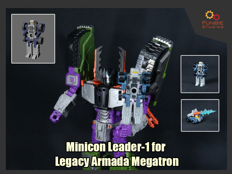 Minicon leader 1 Transformer Erbe Armada Megatron 3D print model - Mito3D
