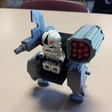minifig mech gadget lego minifigmech robot wargame robotica 3d print model - Mito3D