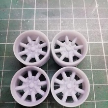 minilite wheels 19 1 24 game tires 1-24 cars rines yeggi hobby scale car models 3d print model - Mito3D