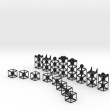 minimal 751 chess set game 3d print model - Mito3D