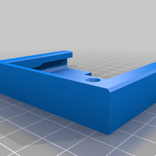 minimal bosch battery holder 18v organization 3d print model - Mito3D