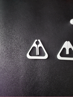 minimal konforme Tasche Clip Klemme einfach Design reinigen elegant Halter Unterstützung 3d print model - Mito3D