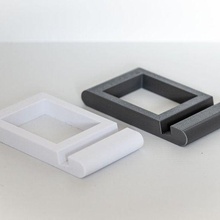 minimal Telefon Tablette Stand Gadget iPad st iPhone minimalistisch Handy Mobiltelefon 3d print model - Mito3D