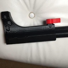 minimalist ar 15 prop replica stock part 5 game cosplay mechanical toys 3d print model - Mito3D