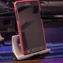 minimalista célula phone suporte gadget monte bandeja acessórios tecnologia Telefone caso bainha 3d print model - Mito3D