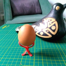 minimalistische ei unterstützen Malerei home Ostern easter egg ei-cup ei-Halter ei-Malerei Halter minimalistisch Unterstützung Haushalt 3d print model - Mito3D