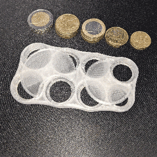 minimalistisch Euro Geldbörse 3d print model - Mito3D