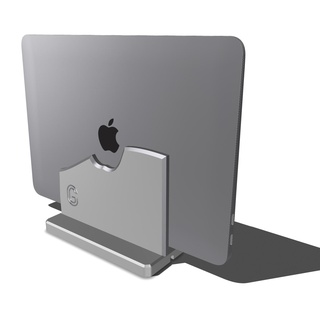 minimalista macbook pró ficar pé prusa mini variante maçã computador portátil caderno 3d print model - Mito3D