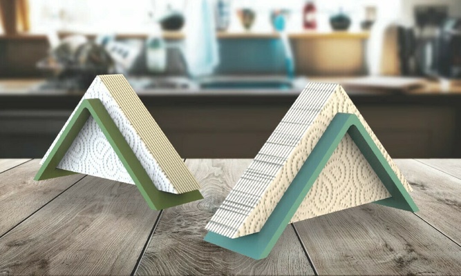 minimalist table napkin holder napkinholder servilletero minimalista 3d print model - Mito3D