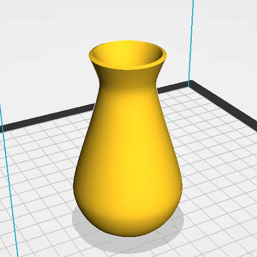 minimalist vase 3D print model - Mito3D