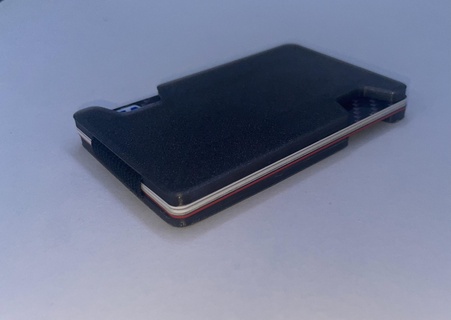 minimalist wallet 3d print model - Mito3D