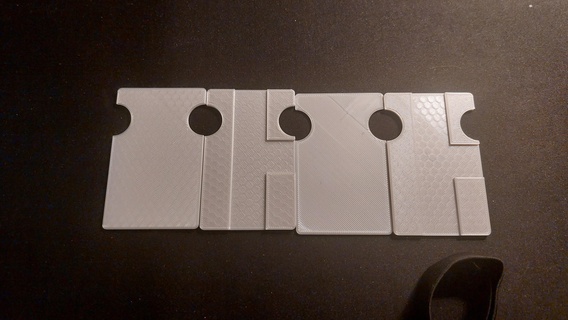 minimalistisch Brieftasche Karte Halter Unterstützung Million Tasche schlank Geld 3d print model - Mito3D