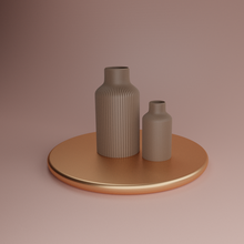 minimalistisch Flasche Vase simpel elegant Dekor Dekoration Dekorationen Innere Design Architektur Komposition Harmonie 3d print model - Mito3D