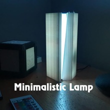 minimalistic lamp home 3d print model - Mito3D