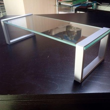 minimalistic monitor stand computer table 3d print model - Mito3D