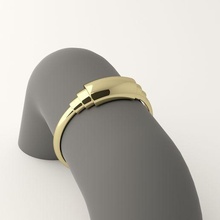 minimalistic ring jewelry jewel jewelery gold golden silver sterling white rhodium design fashion gift printable stylish modern futuristic elegant 3d print model - Mito3D