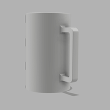 minimalistisch Kunst Tasse 3d print model - Mito3D