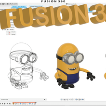 minion basic fusion360 fusion 360 game toy zepto zep to 3d print model - Mito3D