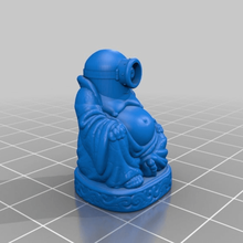 minion buddha art despicable me minions pop-buddha sculptures 3d print model - Mito3D
