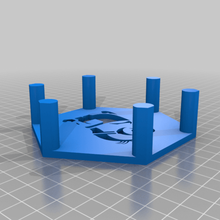 minion coasters holder food_drink 3d print model - Mito3D