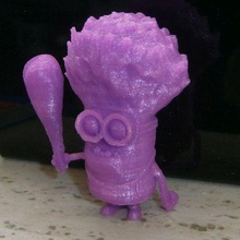 minion gone bad art les créatures 3d print model - Mito3D