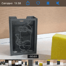 Günstling Kevin Schwamm Halter Unterstützung Küche Schergen Geschirr Gadgets Wäsche 3d print model - Mito3D