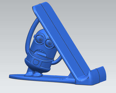 Günstling Telefon Stand Telefonständer Tick Tack bilden gru Verabscheuungswürdig Schergen Beleuchtung Studios Universal Disney 3d print model - Mito3D