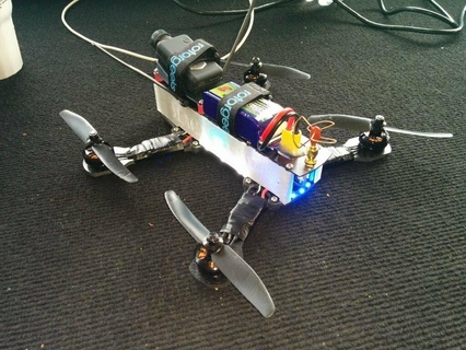 servitore quadricottero lato pannelli drone minon220 multicotteri multirotore rc veicoli distanza controllo 3d print model - Mito3D