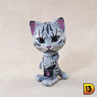 miniprint r007 - cat suit kitty animal mamals cosplay figure toy action art 3d print model - Mito3D