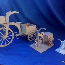 minitricycle triciclo mini tienda de regalos varios 3d print model - Mito3D
