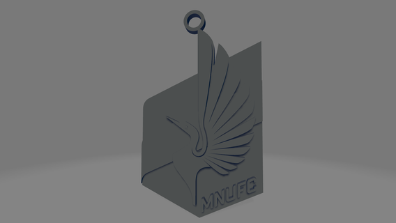minnesota Birleşik fc anahtarlık mls majör lig Futbol futbol anahtarlar hatıra hediye spor Amerika Devletleri Kanada Llavero yüzük kulüp 3d print model - Mito3D