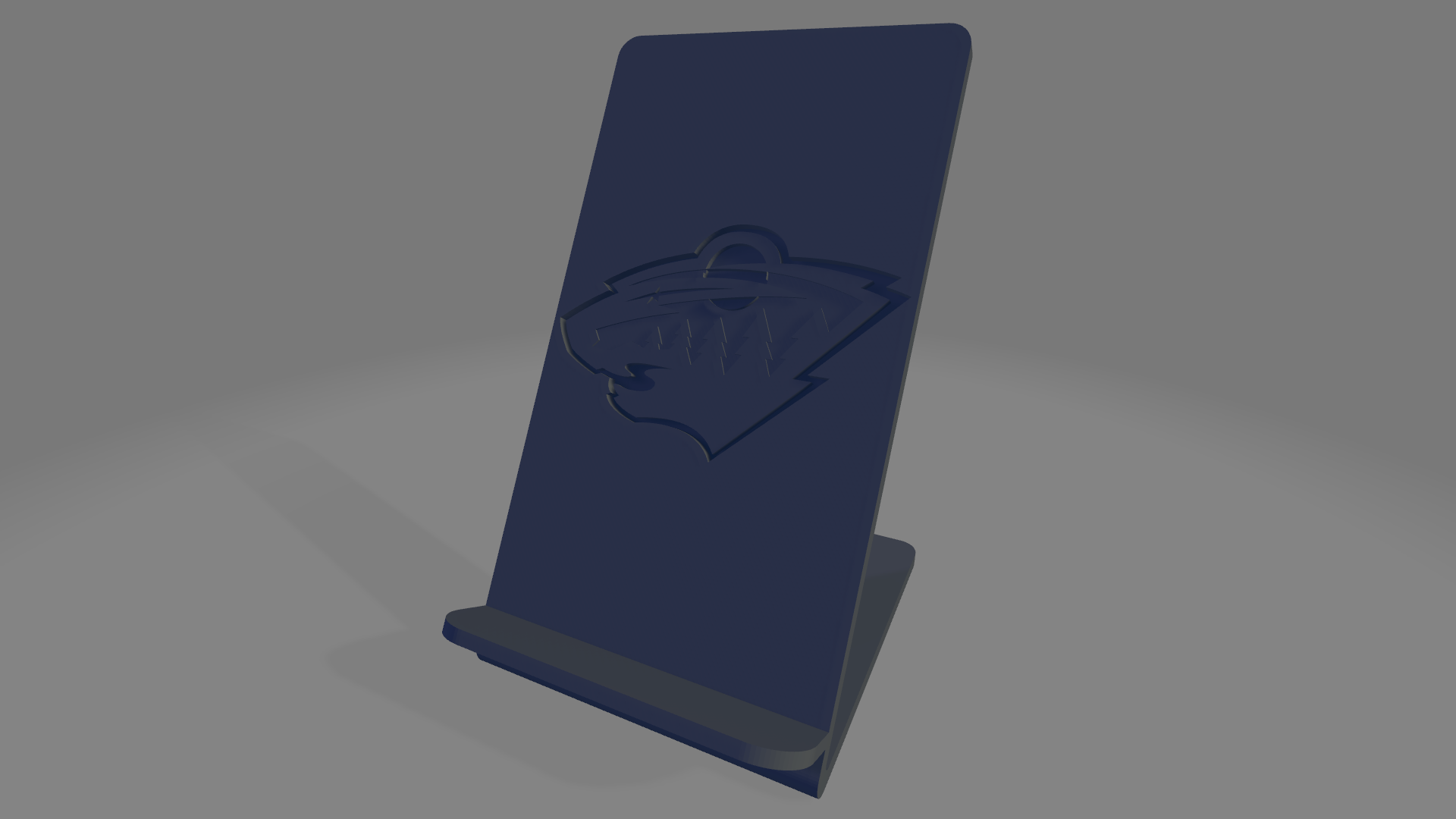 minnesota sauvage téléphone titulaire soutien lnh nationale hockey ligue glace sport passion etats unis amérique américain canada uni états supporter cadeau 3D print model - Mito3D