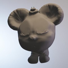 minnibulle Mädchen-Maus-Serie minitoys gadget minnie Figur ratn artilugio nia figurita Tochter Spielzeug Urteile sind beurteilen 3d print model - Mito3D