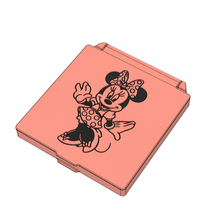 Minnie maske durum kılıf örtmek caja para maskarilla kovid Kutu Yazdır içinde yer 3dvscovid19 3d print model - Mito3D