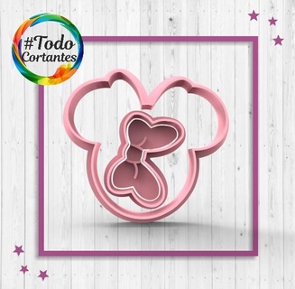 minnie cutter Home mickey daisy pluto donald woofy disney brand marker cookie cutters markers playhouse mouse 3d print model - Mito3D