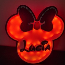 Minnie lucia LED Lampe 3d print model - Mito3D