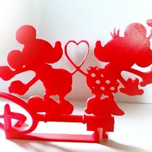 Minnie Mickey 3d print model - Mito3D