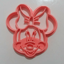 minnie mouse cortador galletas ratón cookie fondant disney 3d print model - Mito3D