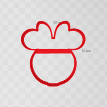 minnie mouse cookie cutter cakecutter cake ginger tool dough paste gingerbread cutters cookies stamp tools mini 3d print model - Mito3D