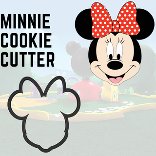 minnie ratón Galleta cortador galletas Mickey disney 3d print model - Mito3D