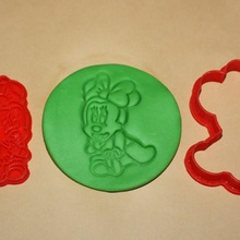 minnie mouse- cookie cutter home cooking 3d print model - Mito3D
