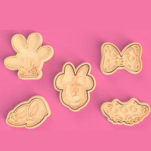 minnie mouse cookie cutters 3d print model - Mito3D