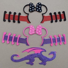 minnie mouse dragon flowers ear savers coronavirus face mask covid-19 covid19 covidmask disney earsaver earsavers ppe surgical strap accessories 3d print model - Mito3D
